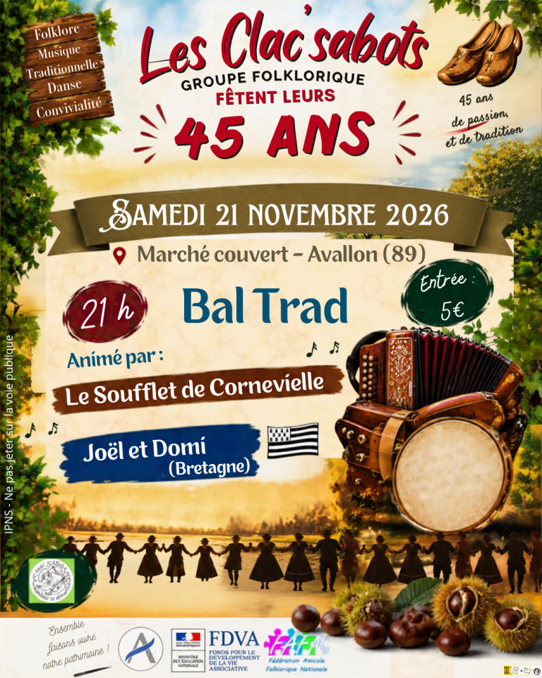 Bal anniversaire 21 11 2026